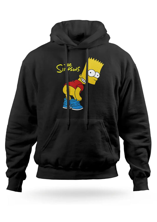 Felpa Con Cappuccio Bart Simpson
