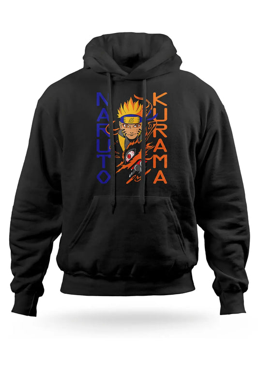 Felpa con cappuccio Naruto Kurama Anime